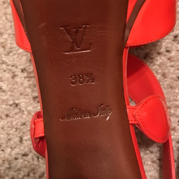 LOUIS VUITTON Springtime Coral sandals NEW 38,5 - Picture 5 of 6